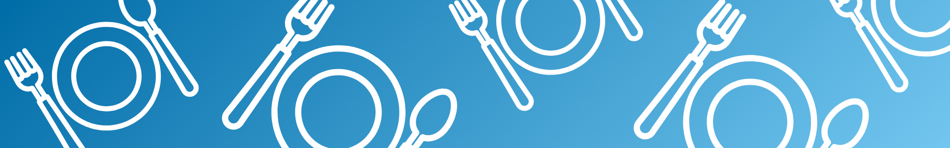 fork, spoon and plate graphic
