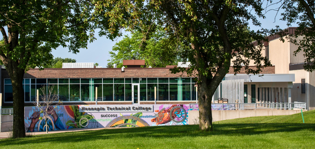 scene of front of building entrance