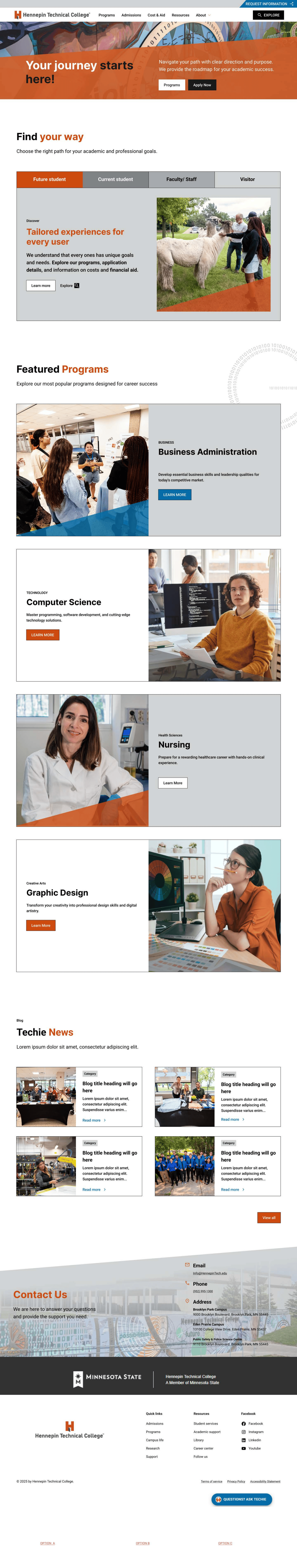 Web Redesign Theme 1