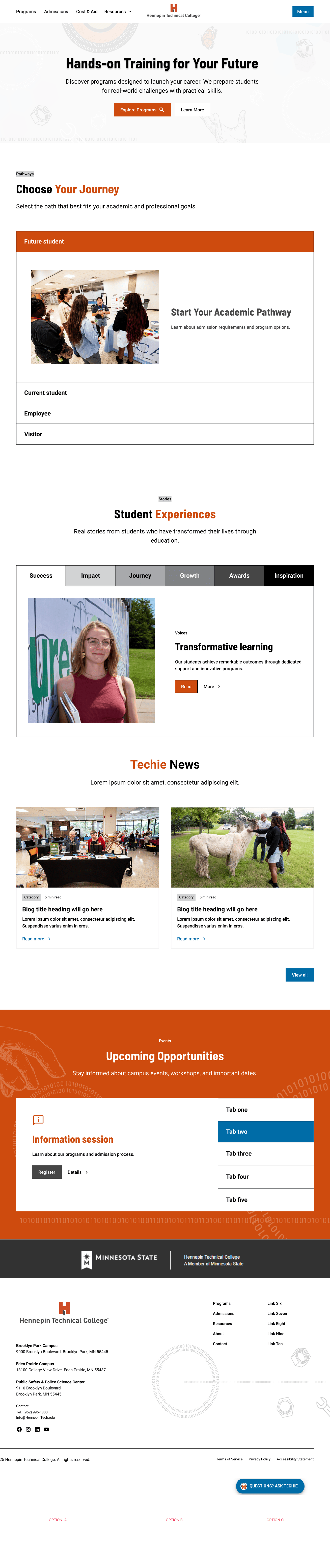 web redesign theme 3